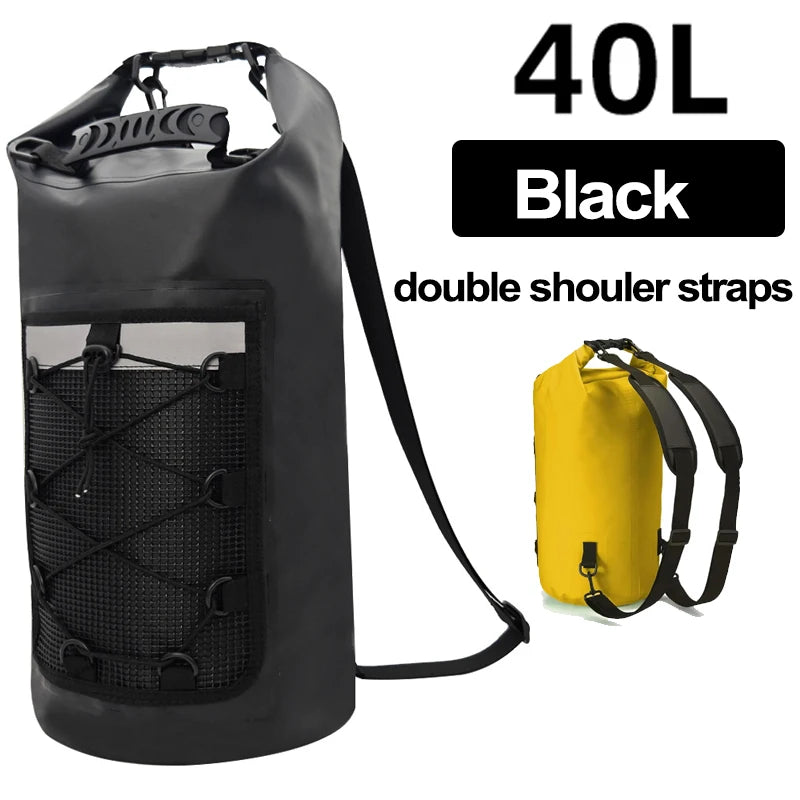 Waterproof Dry Bag Backpack for Kayaking & Outdoor Adventures - 10L/20L