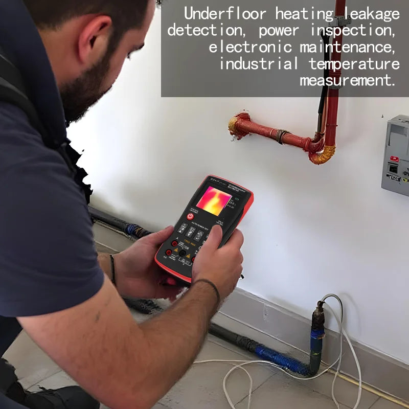 ZOYI R01 Thermal Imager Multimeter: 2-in-1 Infrared Thermometer Electrical Tester