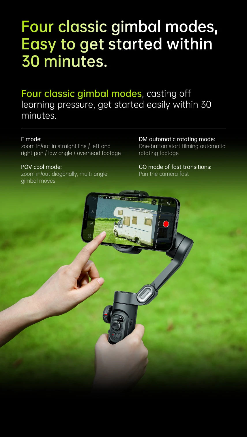 AOCHUAN SmartXE 3-Axis Smartphone Gimbal Stabilizer