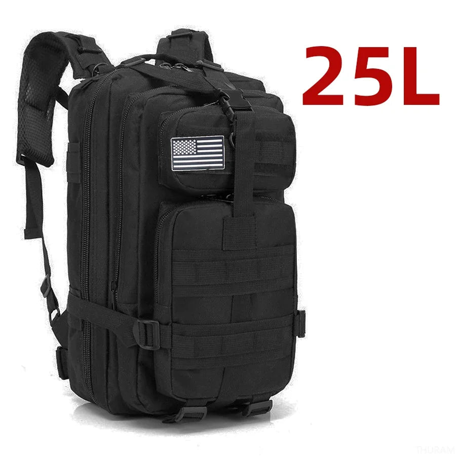 Thuram 1000D Waterproof Tactical Rucksack for Hiking & Camping
