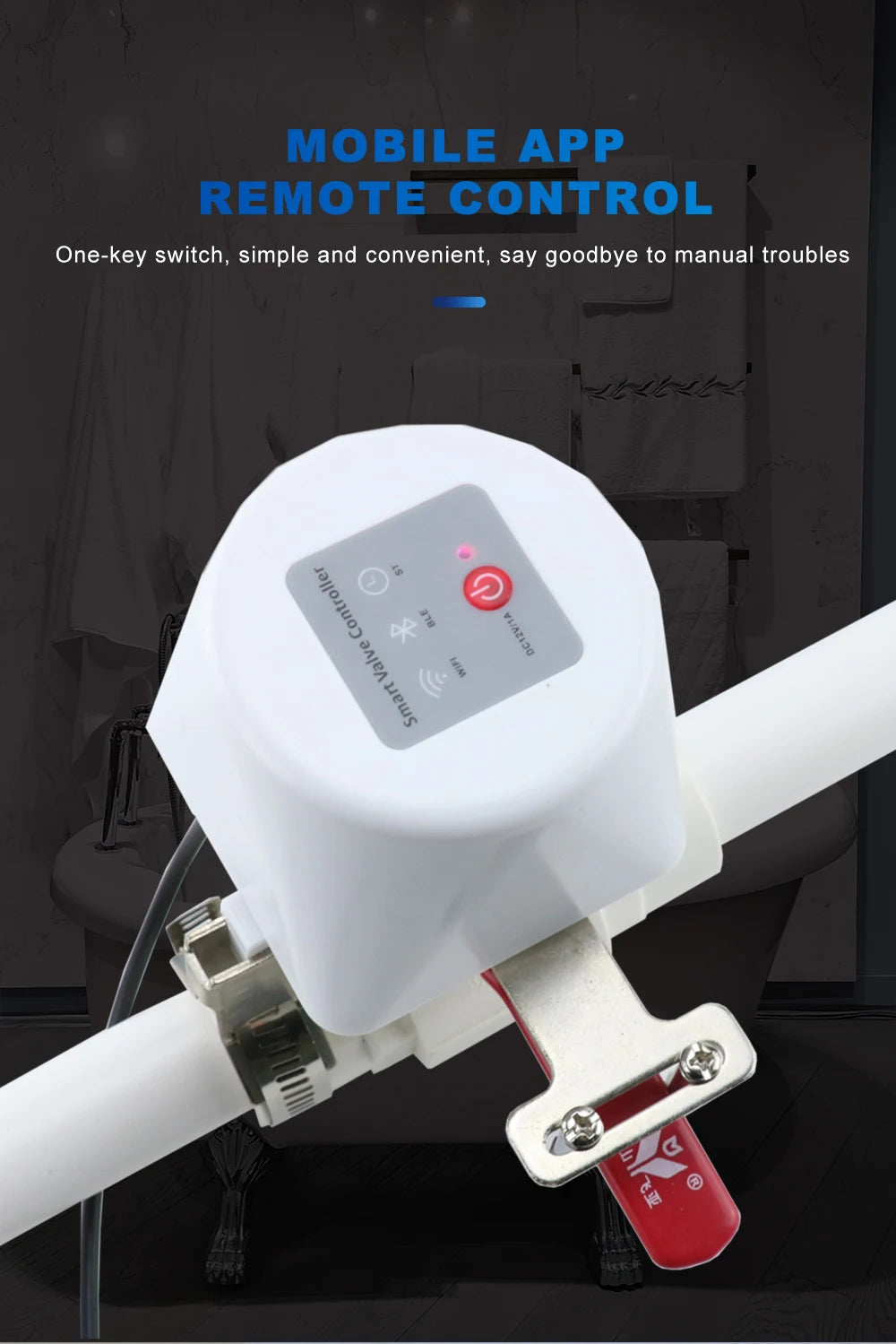 Vabena Wireless Gas & Water Safety Controller