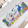 Cartoon Extra Long Bathtub Mat - Non-Slip Shower Mat 40x100cm with Suction Cups & Drain Holes