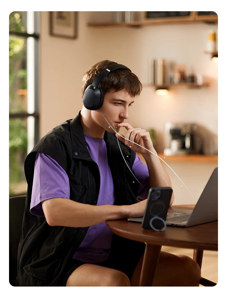 Choice Wireless Bluetooth Headphones with 43dB ANC, Hi-Res LDAC & 75H Spatial Audio