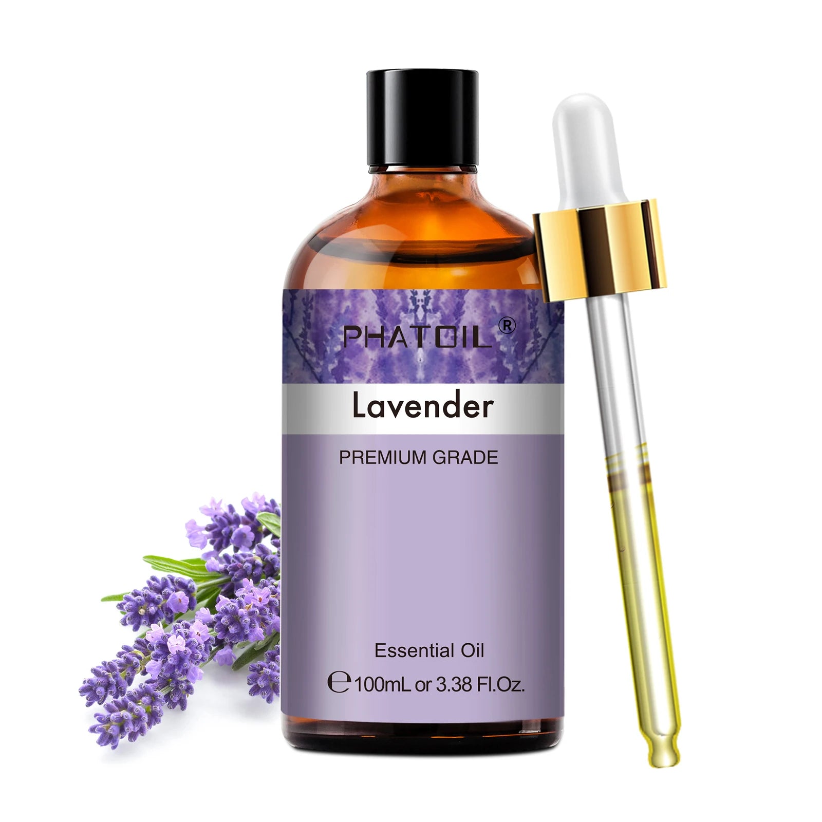 PHATOIL Premium Essential Oil Blend - Sandalwood, Lavender, Eucalyptus, Peppermint