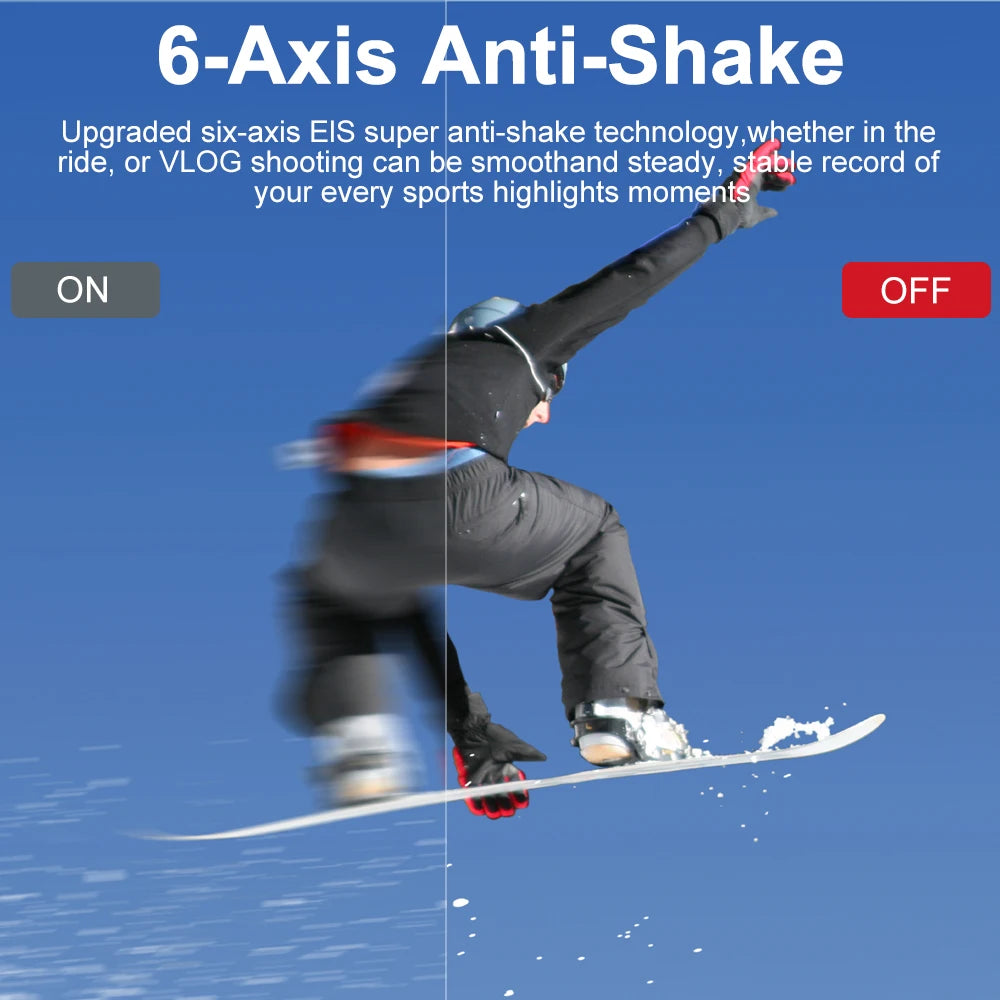 Ourlife 4K Action Camera - Waterproof, WiFi, Touch LCD | Capture Your Adventures