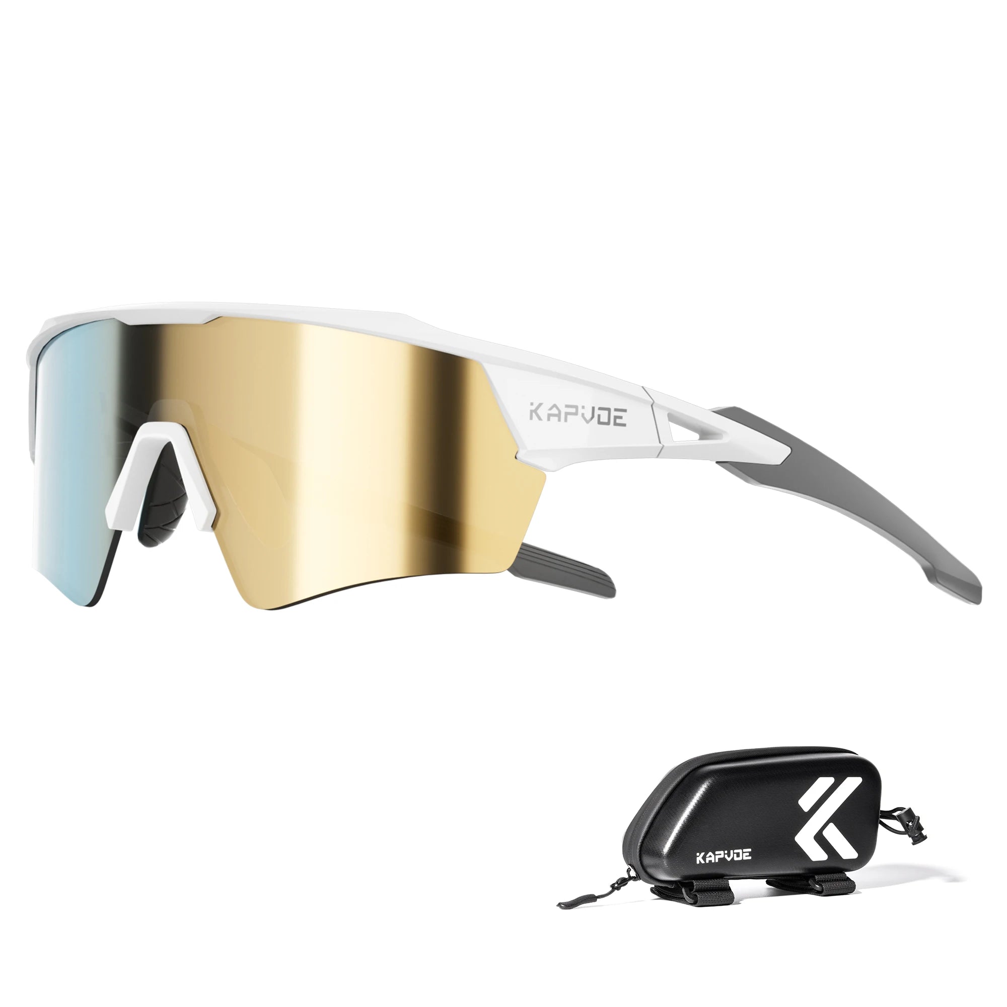 Kapvoe Photochromic Cycling Sunglasses UV400 MTB Road Bike Goggles Men Women