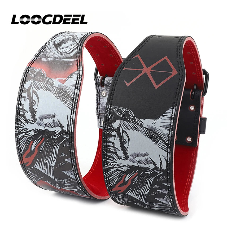 LOOGDEEL Lower Back Support Belt for Fitness, Weightlifting & Gym | Breathable Lumbar Waistband for Men & Women