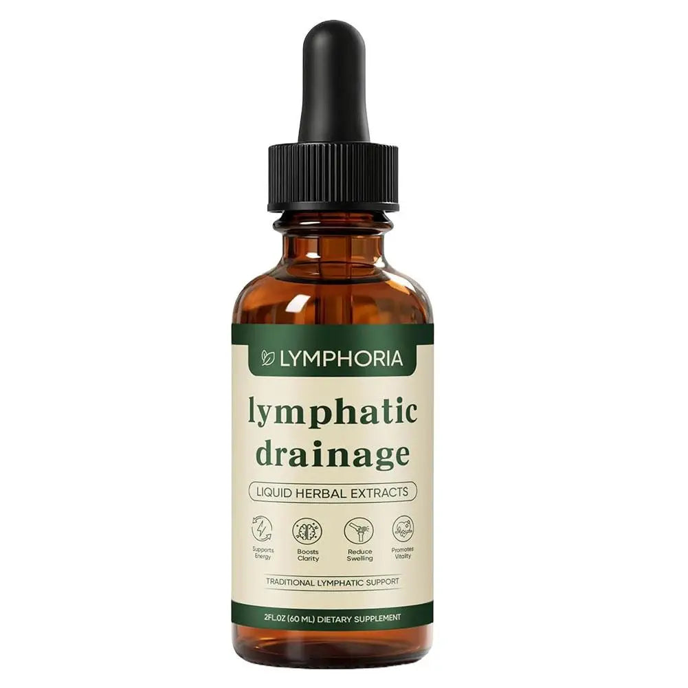 Natural Herbal Lymphatic Drainage Liquid for Vitality & Clarity