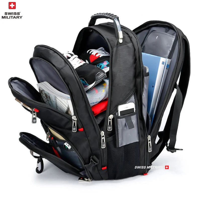 SWISS MILITARY Heavy-Duty Travel Backpack | Durable & Spacious