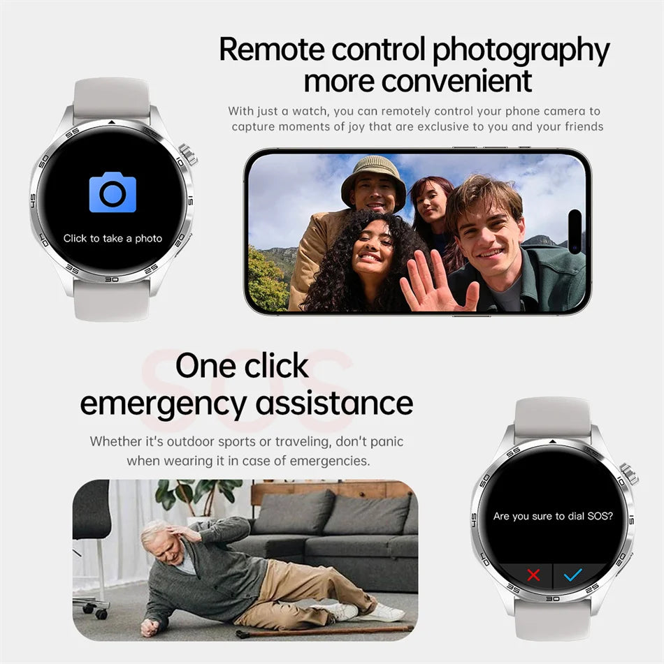 Vabena Smart Watch 5 Pro | GPS, NFC, AMOLED, Bluetooth Call