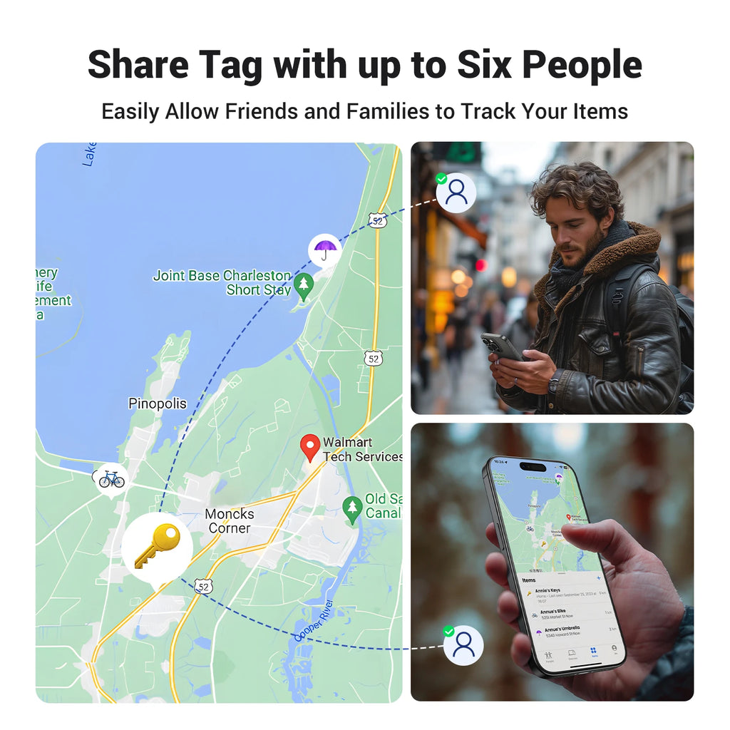 UGREEN Finder Smart Tag with Apple Find My for iOS Devices