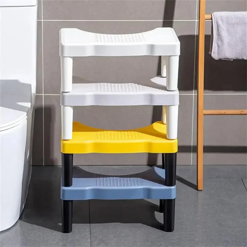 Ergonomic Squatty Potty Toilet Stool for Kids, Pregnant Women & Elderly – Bathroom Foot Stand
