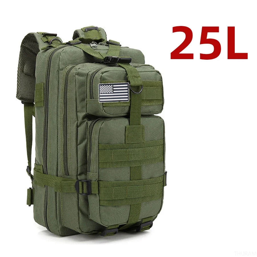 Thuram 1000D Waterproof Tactical Rucksack for Hiking & Camping