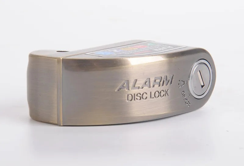 Falante Motorcycle Disc Brake Alarm Lock - Waterproof Anti-Theft Security for Bikes