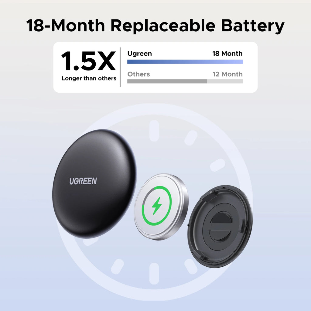 UGREEN Finder Smart Tag with Apple Find My for iOS Devices