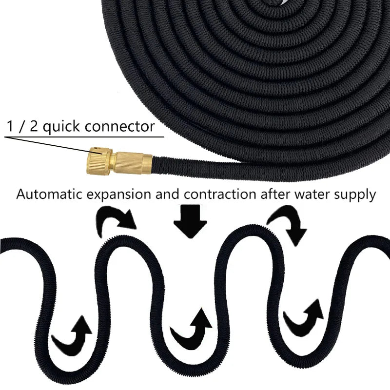 Best Selling Flexible Garden Hose | Double Latex High Pressure Car Wash Pipe