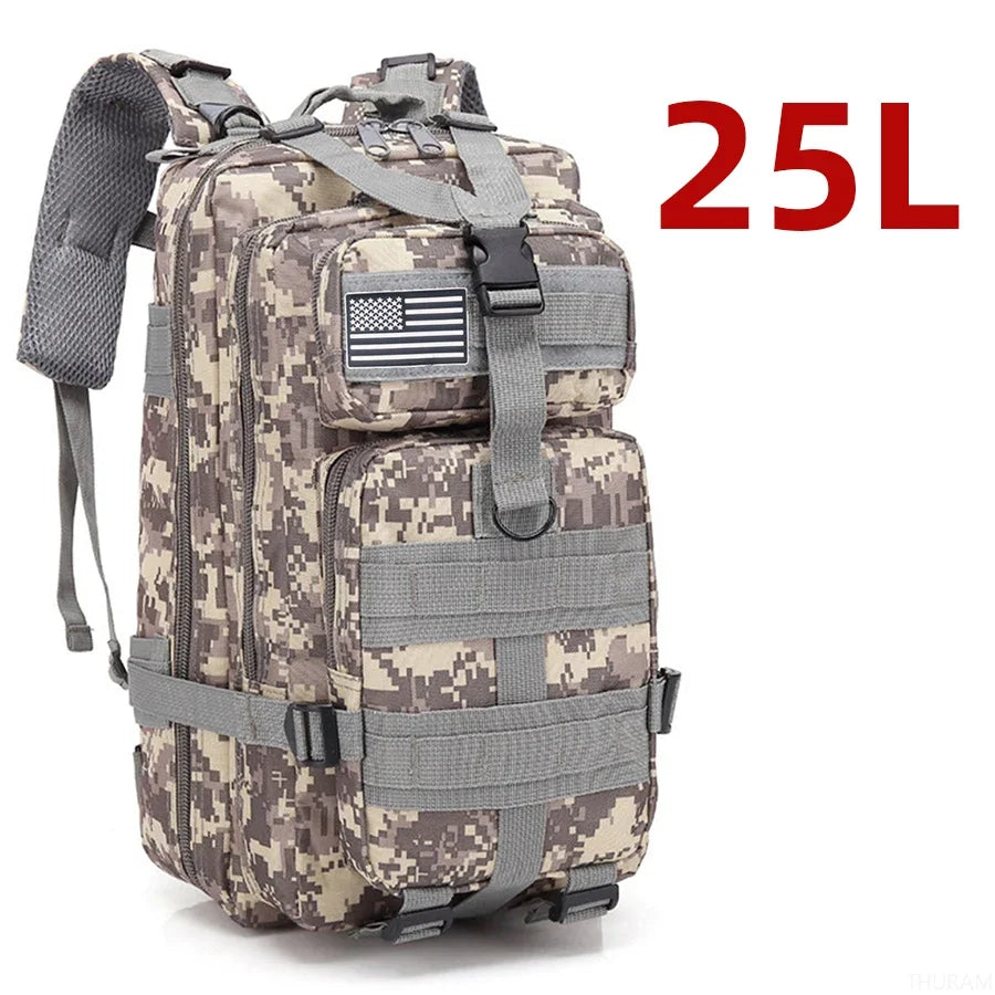 Thuram 1000D Waterproof Tactical Rucksack for Hiking & Camping