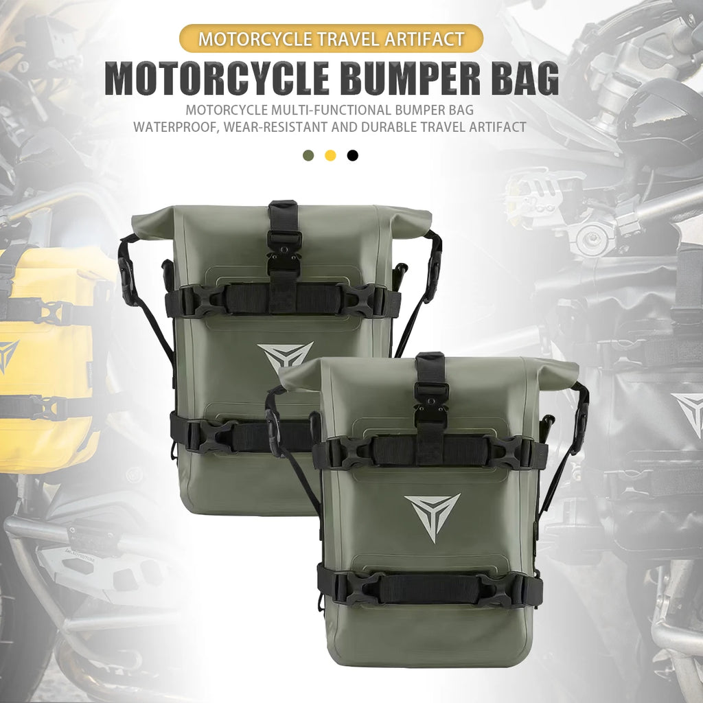 Motorcycle Frame Crash Bar Bag for BMW R1250GS R1200GS ADV Honda NC750X CB500X - Waterproof Tool Storage