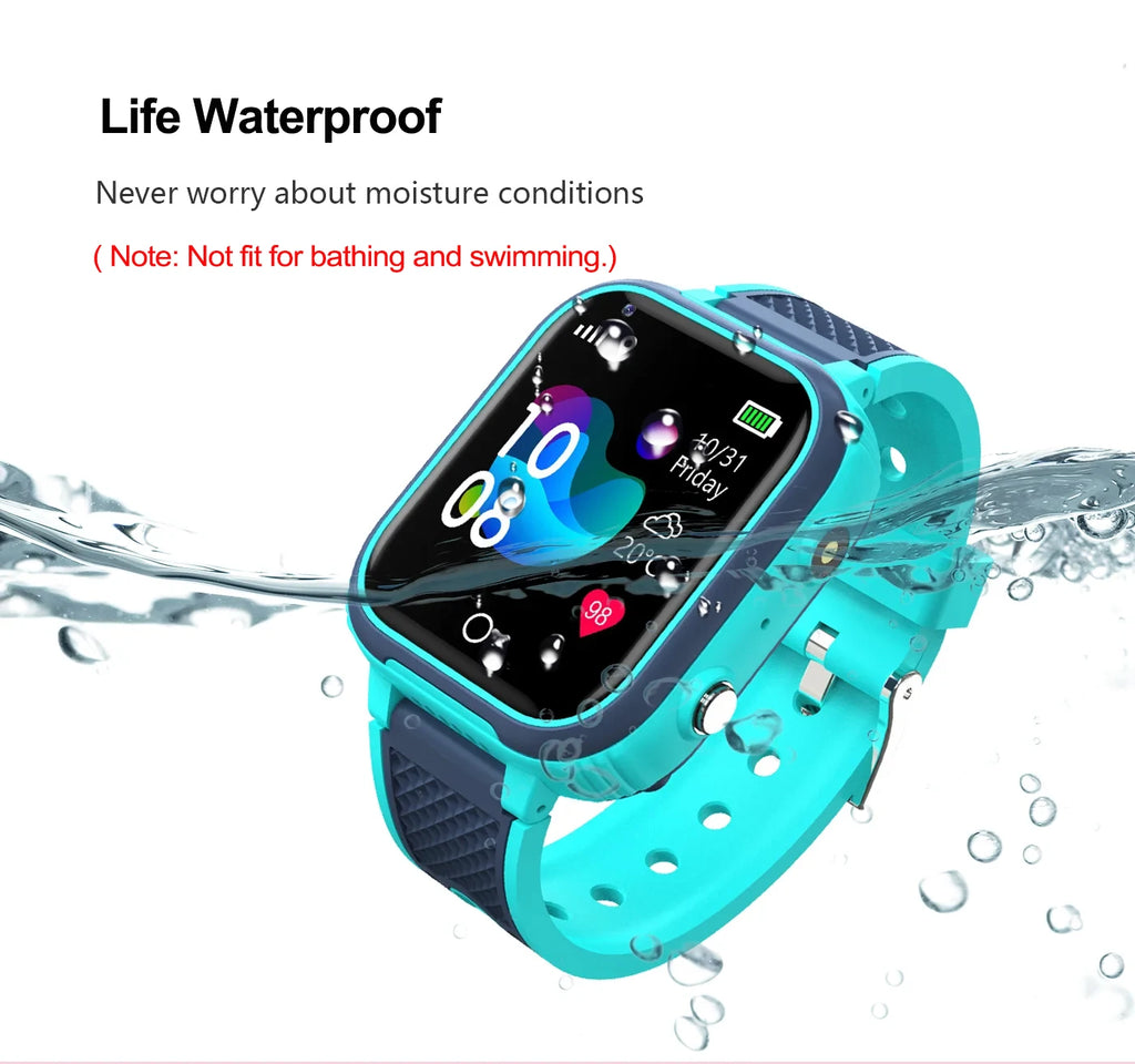 LT21 Kids 4G Smartwatch - GPS, Video Call, SOS, IP67 Waterproof