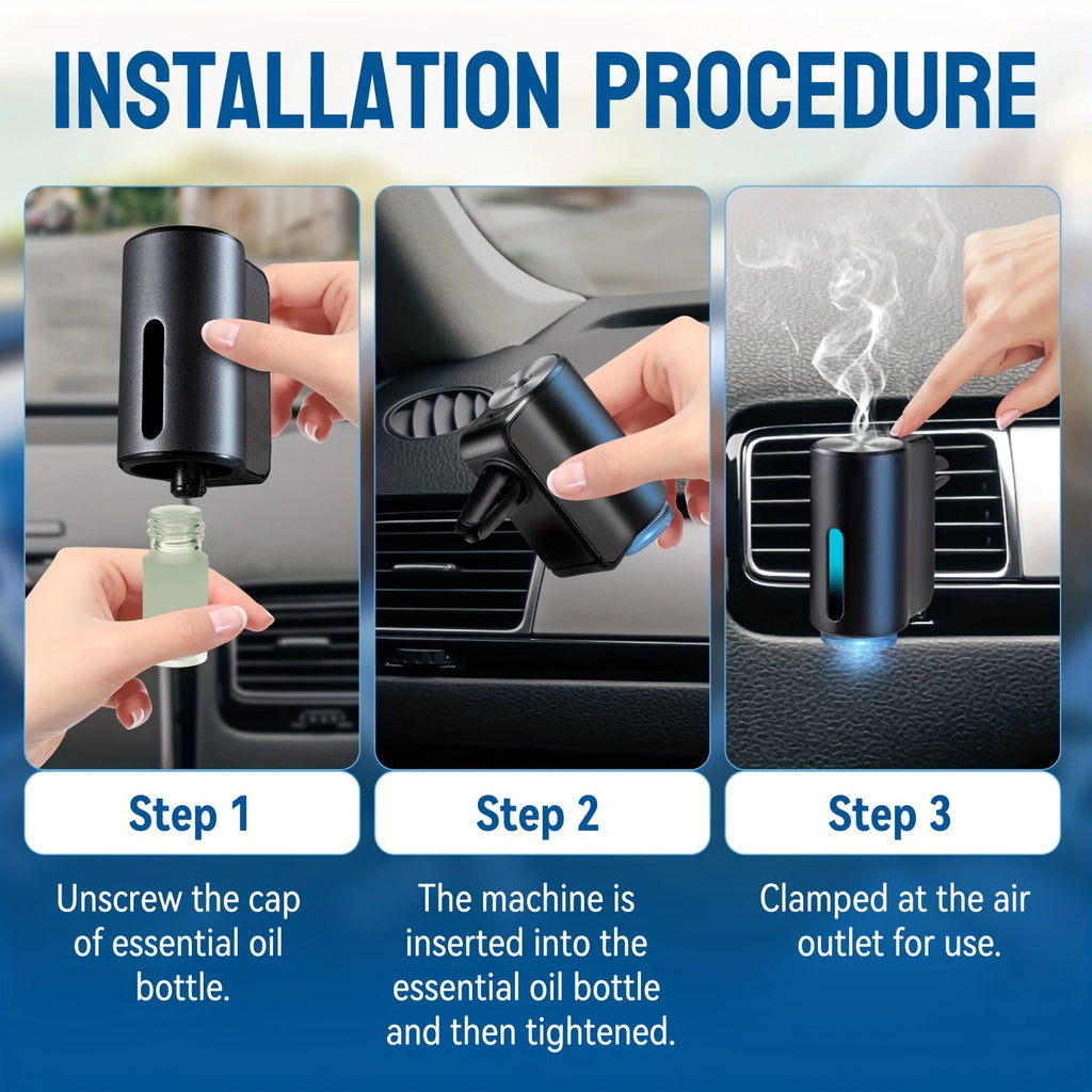 Vabena Car Air Freshener Electric Auto Aroma Diffuser Vent | Premium Scent Experience