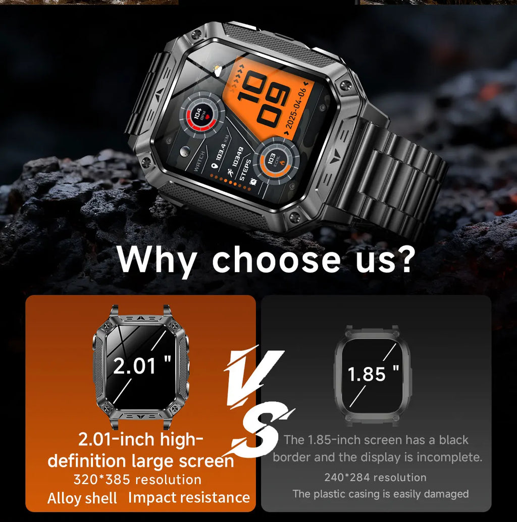 Apex Outdoor Smartwatch | GPS, Flashlight, AMOLED, 10ATM - Your Ultimate Adventure Companion