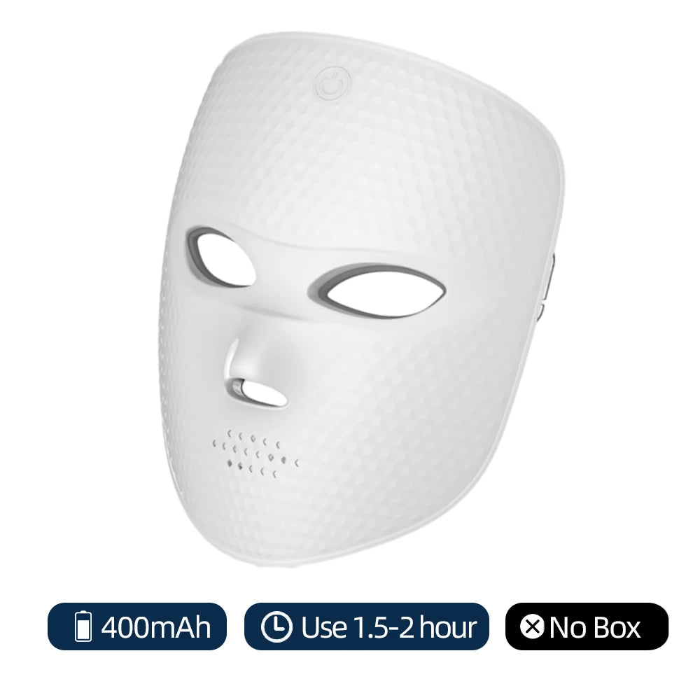 Vabena Wireless LED Mask: 7-Color Photon Therapy for Youthful Skin