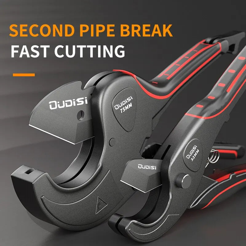 Professional Ratchet Pipe Cutter 42-75mm for PVC/PE