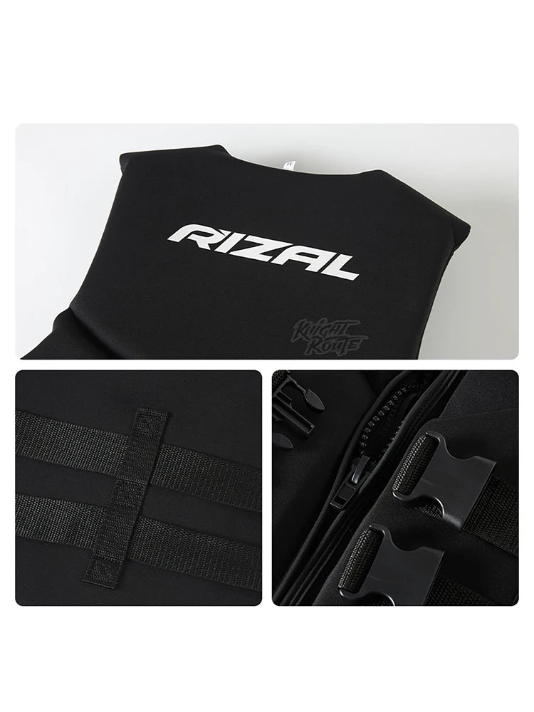 RIZAL Slim Fit Buoyancy Vest for Water Sports - Kayaking, Surfing, Paddleboarding