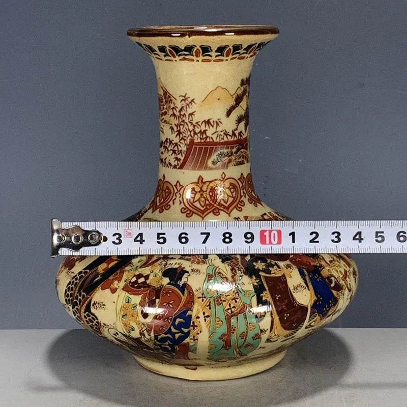 Exquisite Chinese Old Porcelain Dowager Vase - Collectible Handmade Ceramic Decor
