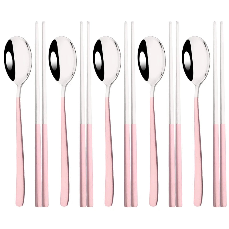 Vabena Luxury 304 Stainless Steel 10-Piece Cutlery Set | Premium Tableware