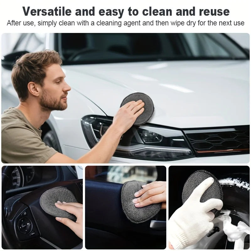 11-Piece Microfiber Car Cleaning & Detailing Kit - Scratch Removal