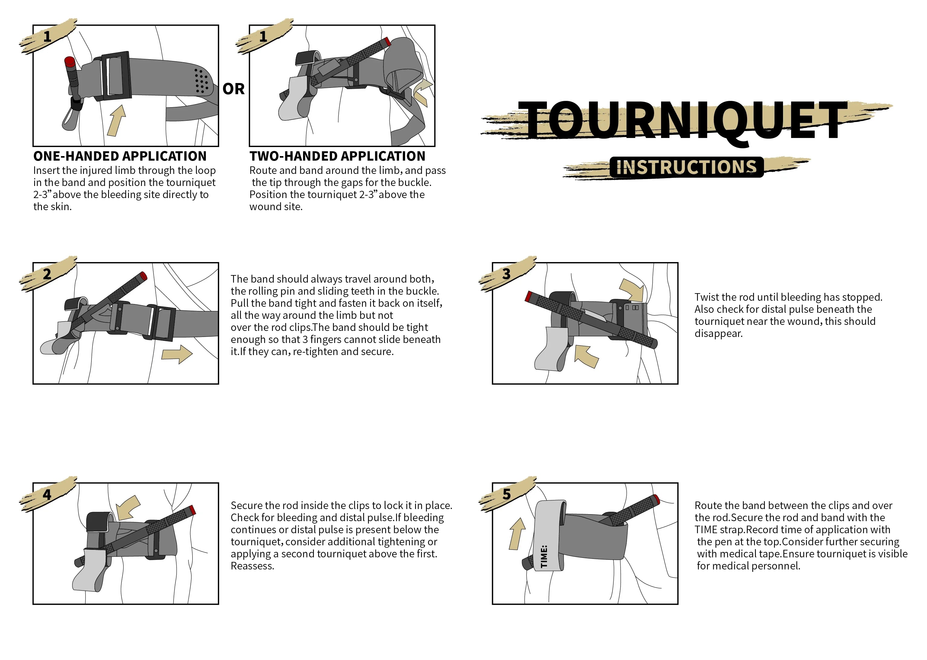Vabena Tactical Tourniquet | Emergency Bleeding Control | Outdoor Aid