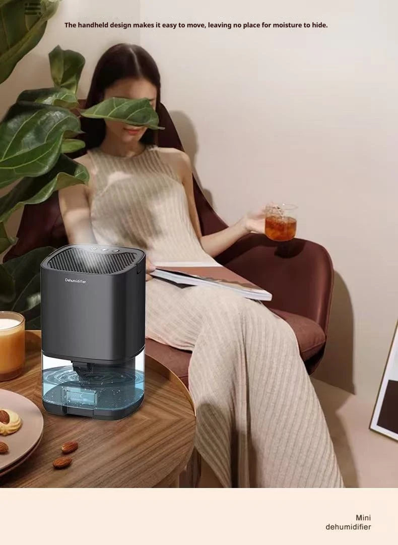 Homefish Portable Mute Dehumidifier | Moisture Absorber & Air Dryer for Home, Office
