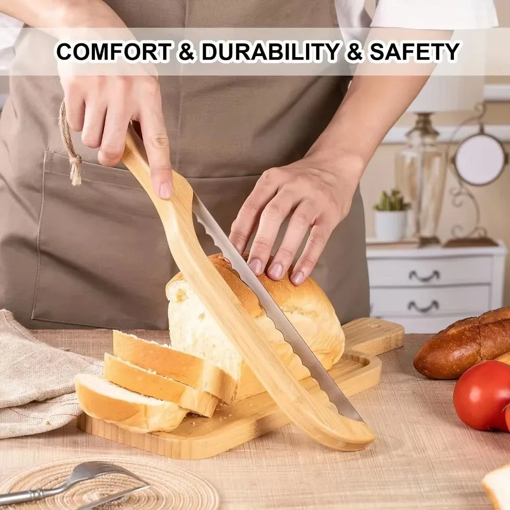 Professional Sourdough Baking Tools Set - Starter Jar, Mat & Knife
