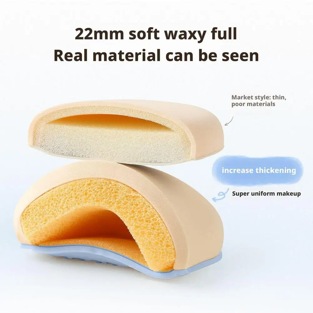 Marshmallow Air Cushion Makeup Sponge for Foundation - Wet & Dry Use