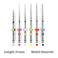 SOCO PLUS 6PCS Nickel Titanium Heat Activated Root Canal Rotary Files for EndoMotor
