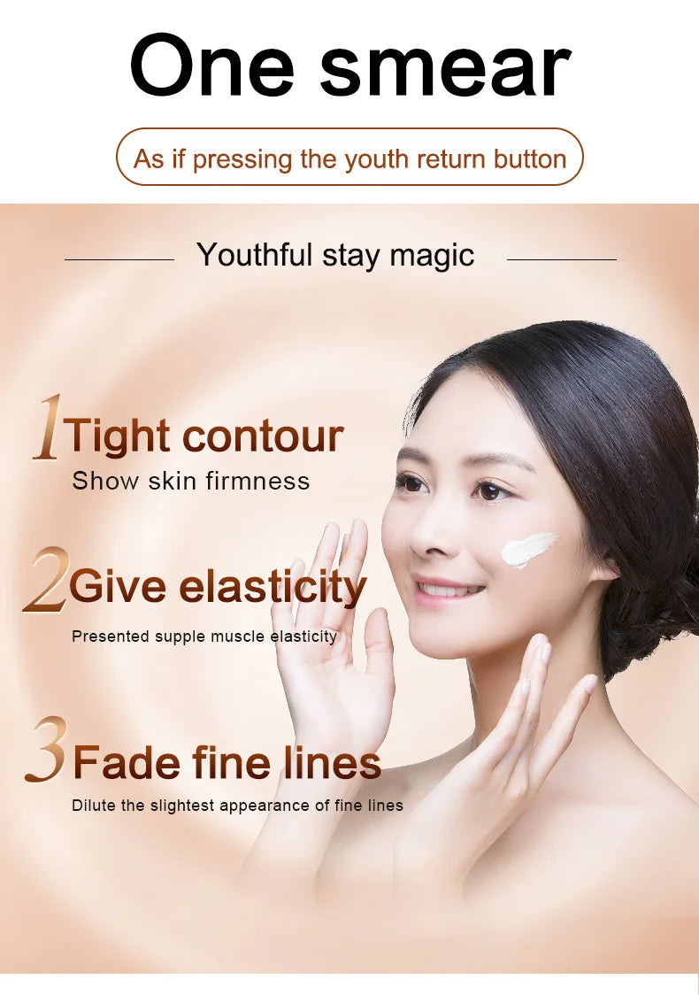 Fonce Korea Anti-Aging Wrinkle Remover Face Cream - Hydrating & Firming Peptide Serum 50g
