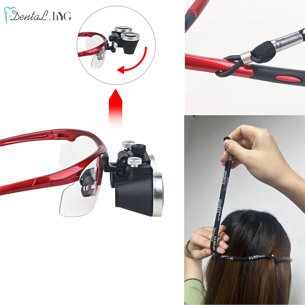 Dentistry Binocular Magnifier - 2.5X/3.5X Optical Loupes for Surgical Precision