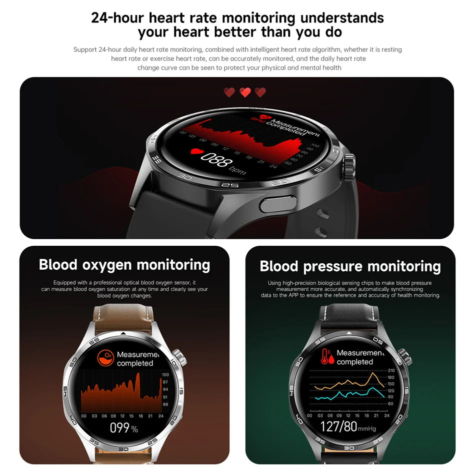 Vabena Smart Watch 5 Pro | GPS, NFC, AMOLED, Bluetooth Call