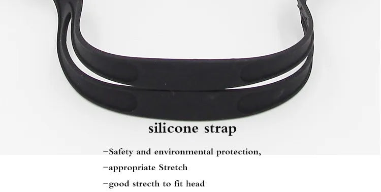 Professional Anti-Fog UV Swimming Goggles for Adults - Waterproof Silicone