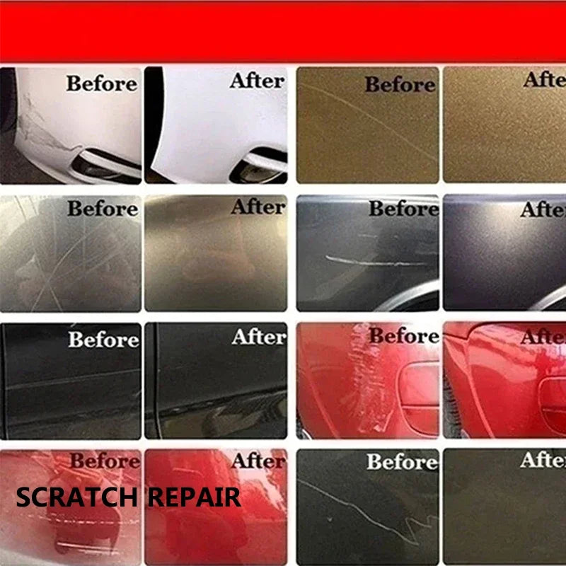 Car Scratch Remover Polish - Paint Repair Kit & Auto Care Tools