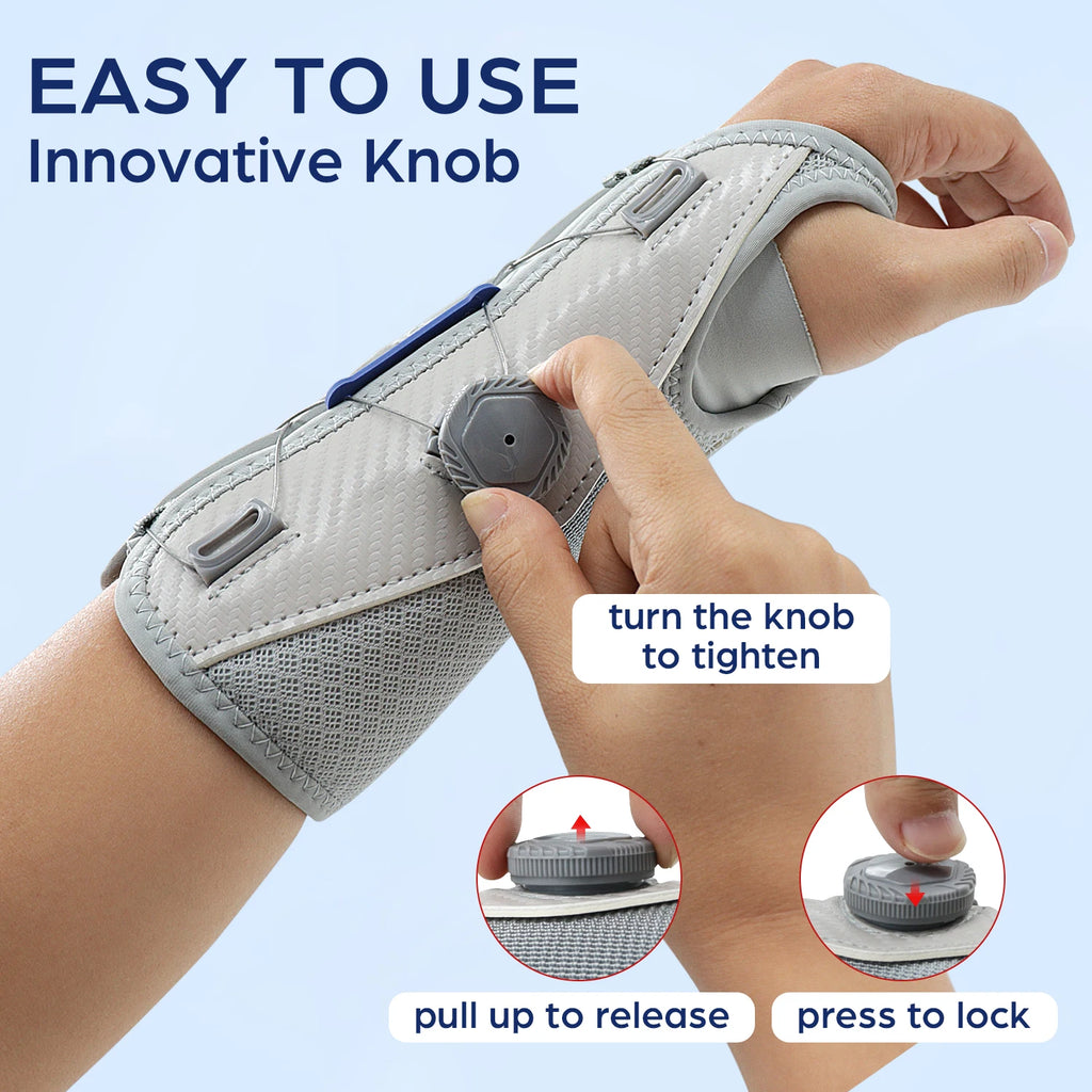 Carpal Tunnel Wrist Brace | Adjustable Support for Pain Relief | Tendonitis & Arthritis Splint