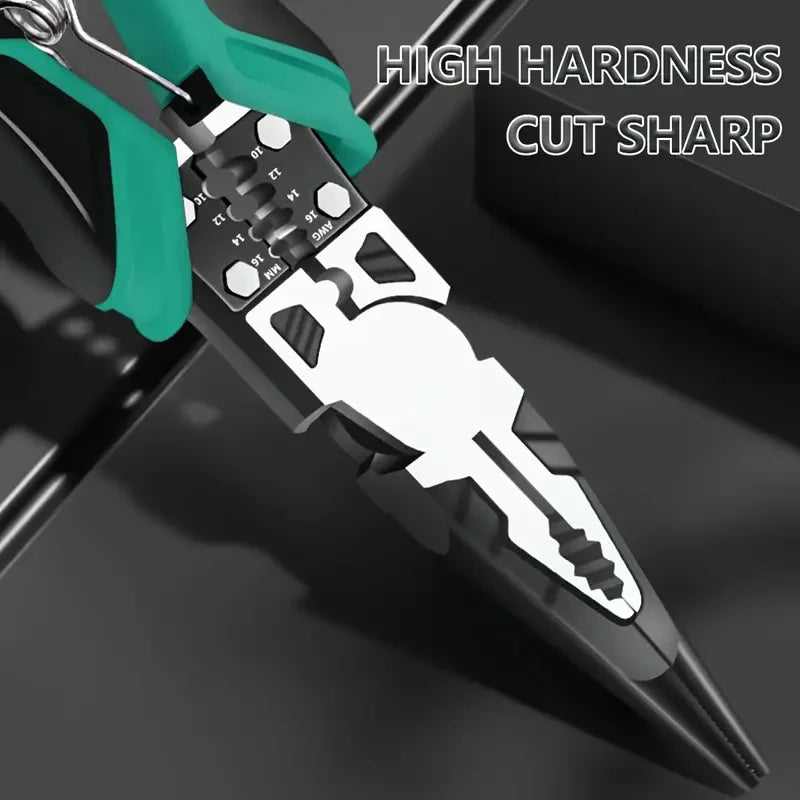 9-Inch Heavy Duty Wire Cutter | Precision Needle Nose Pliers