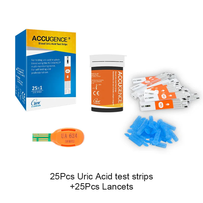 4-in-1 Multifunction Monitor: Hemoglobin, Ketone, Glucose, Uric Acid Test Kit