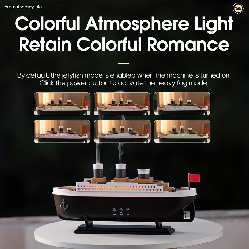 CREAROMA Titanic Humidifier - 250ml Remote Control Air Diffuser