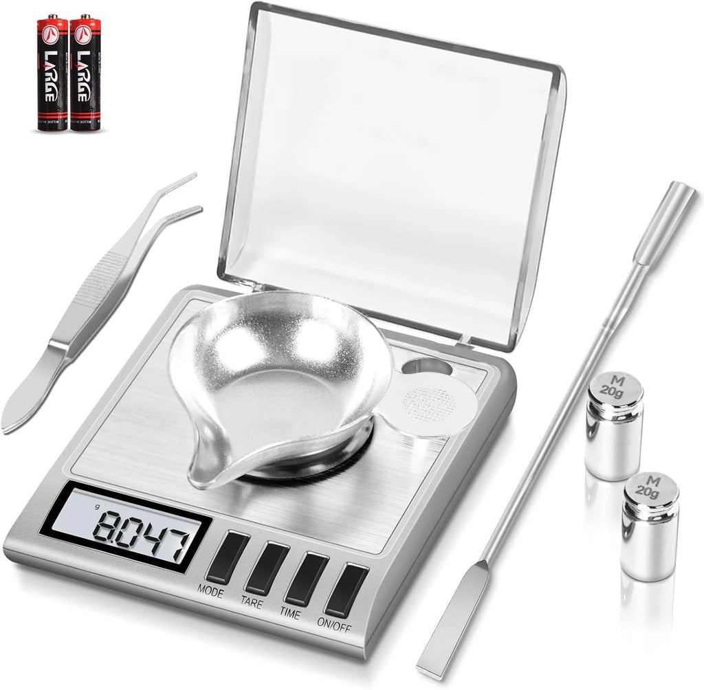 Digital Milligram Scale 50g/0.001g - Precision Jewelry & Reloading Mg Scale