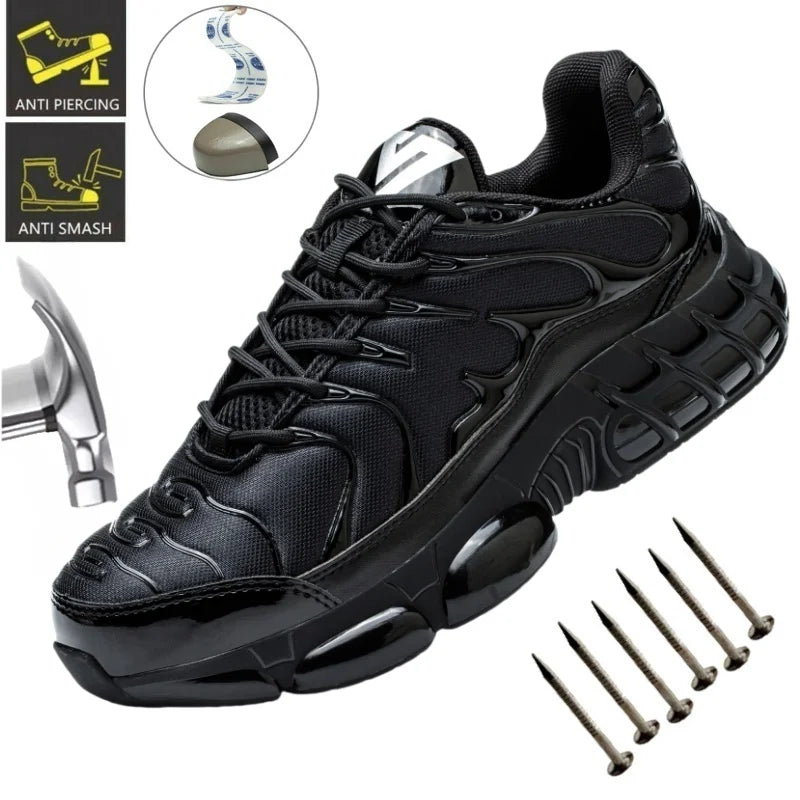 Vabena Elite Steel Toe Sneakers | Wear-Resistant Safety Shoes