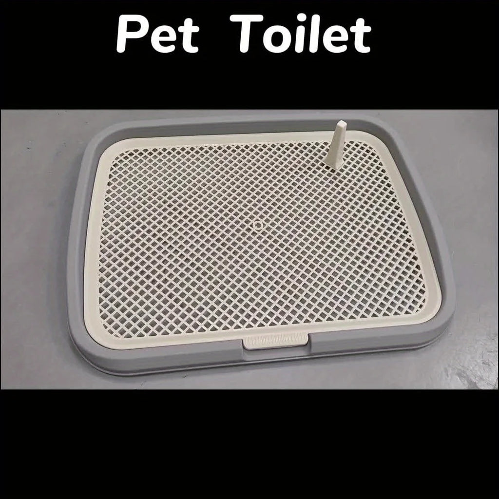 Vabena Dog Potty Training Toilet | Reusable Pee Pad Holder with Net