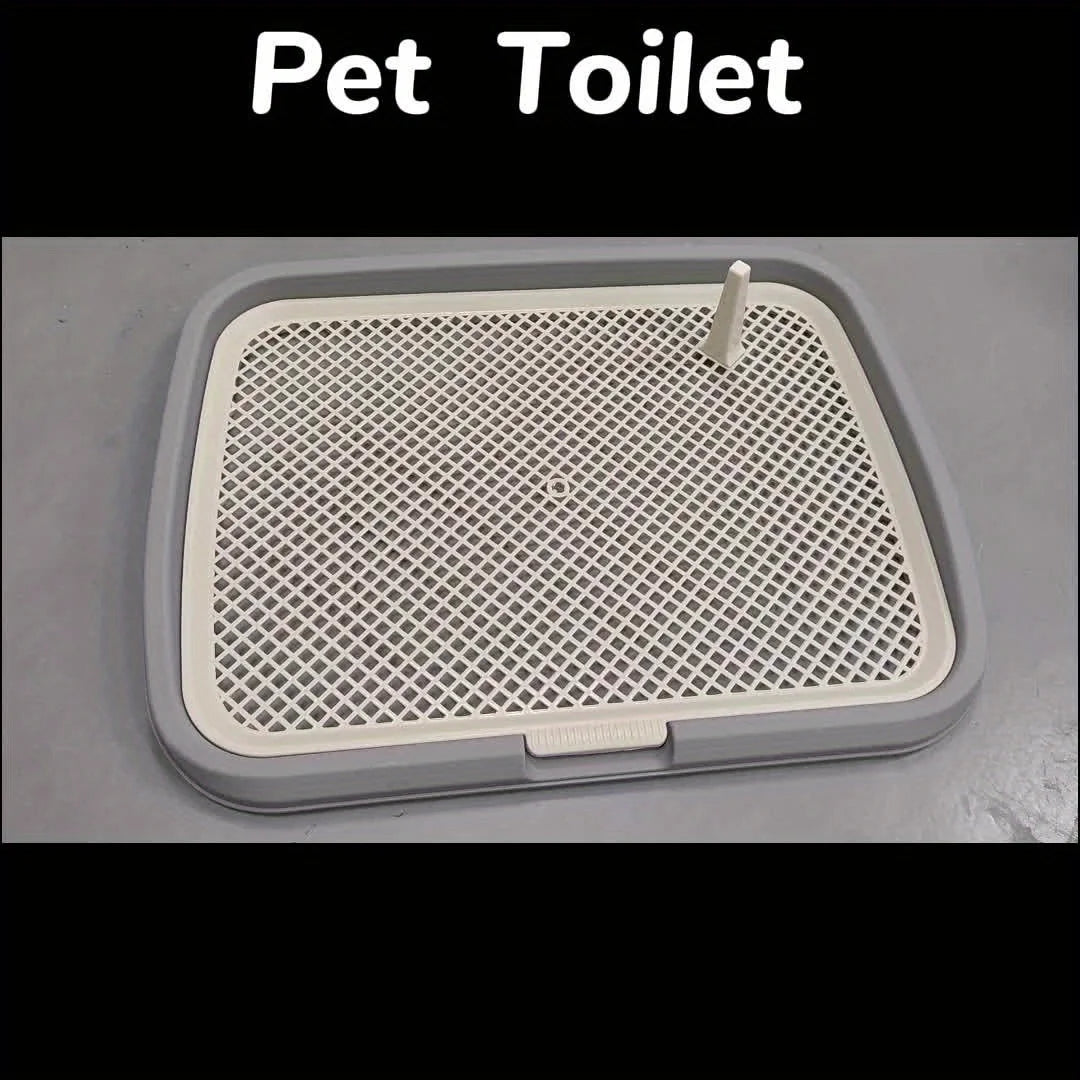 Vabena Dog Potty Training Toilet | Reusable Pee Pad Holder with Net