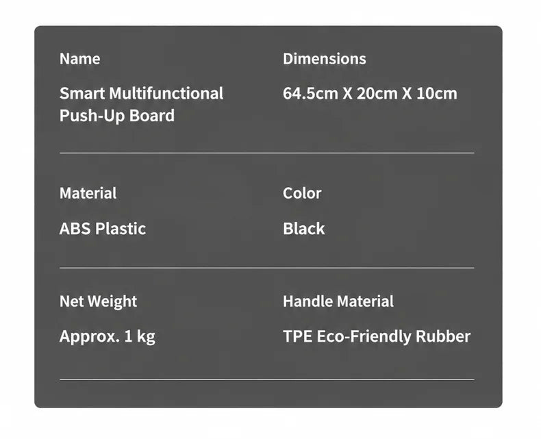 Portable Push-up Board Set | Home Gym Fitness Equipment for Full Body Workout